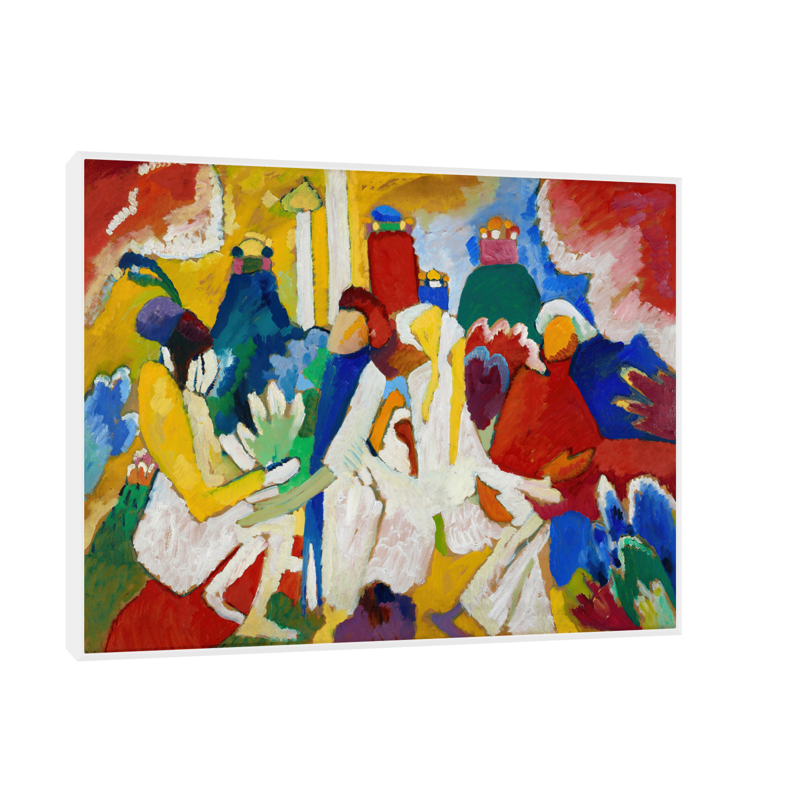 Umetnička slika ​Oriental, Wassily Kandinsky na platnu - NS Canvas Shop