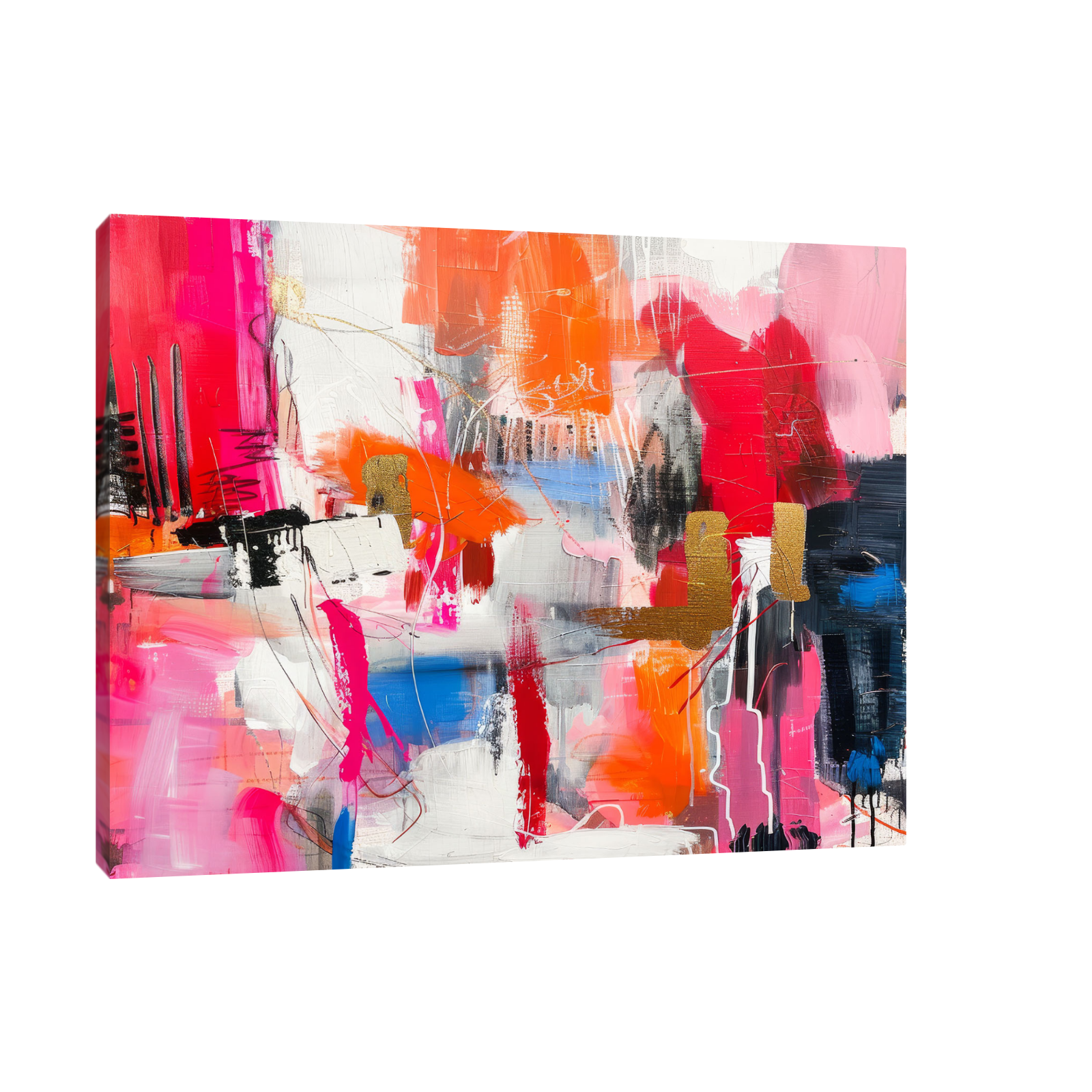 Umetnička slika ​Osećaji u pokretu na platnu - NS Canvas Shop