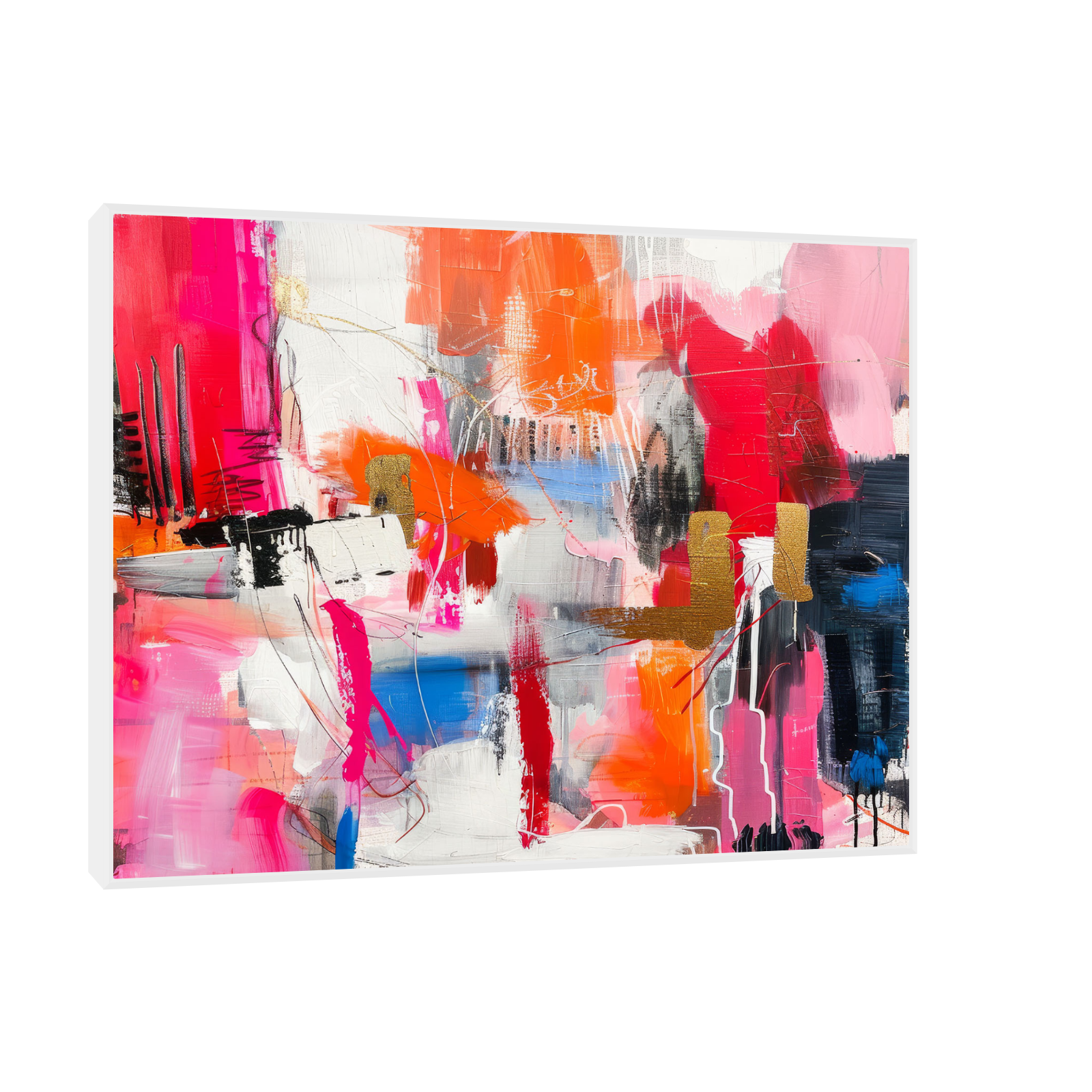 Umetnička slika ​Osećaji u pokretu na platnu - NS Canvas Shop