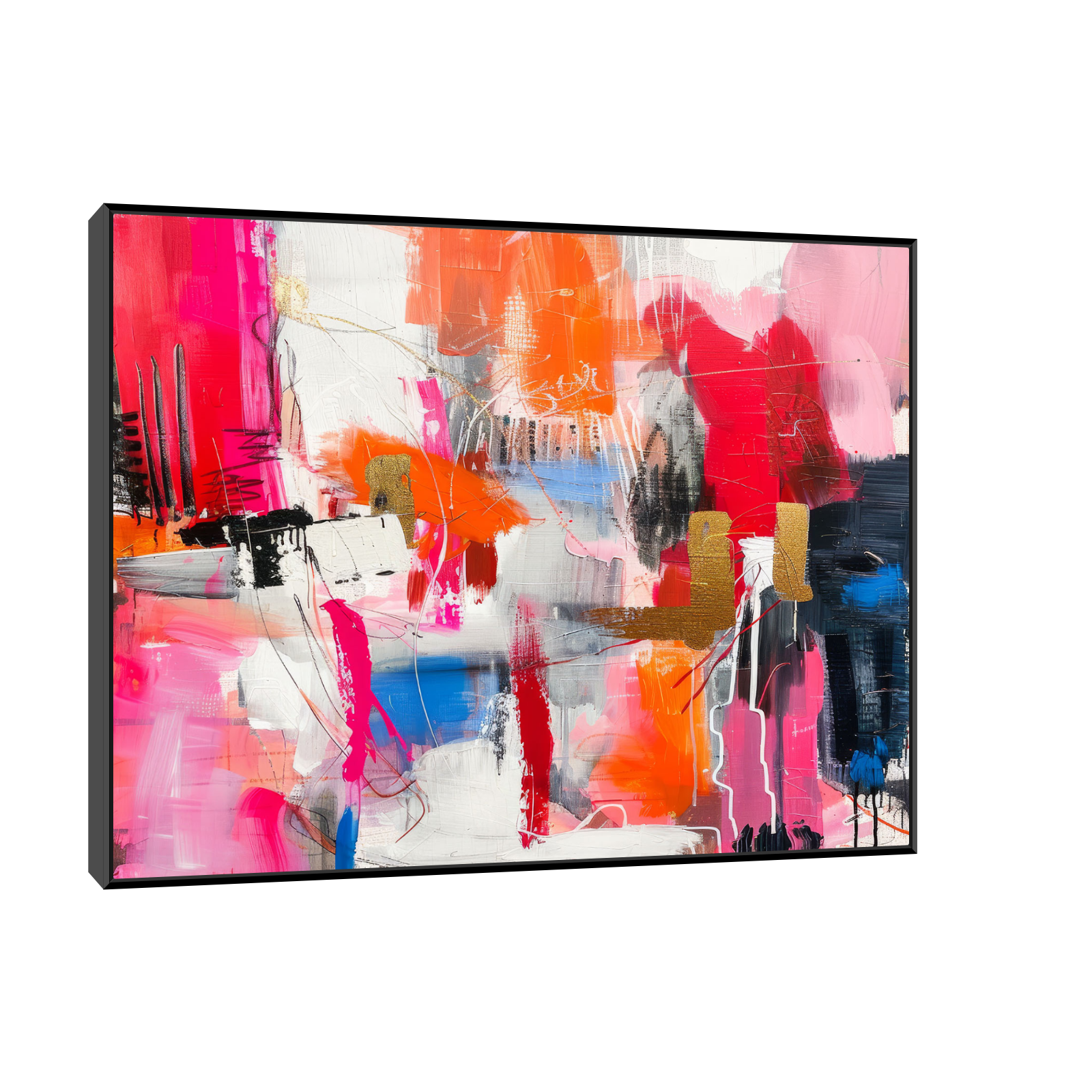 Umetnička slika ​Osećaji u pokretu na platnu - NS Canvas Shop