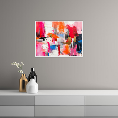 Umetnička slika ​Osećaji u pokretu na platnu - NS Canvas Shop