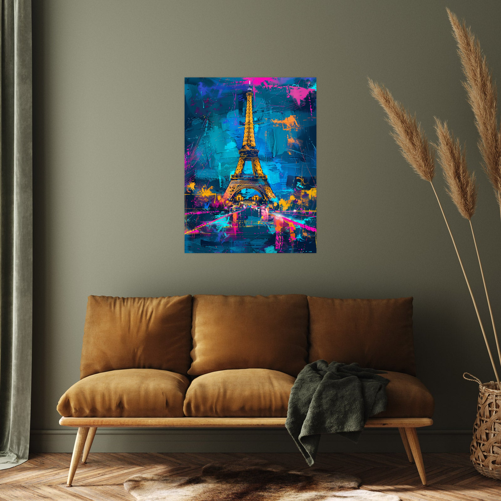 Umetnička slika ​Paris na platnu - NS Canvas Shop