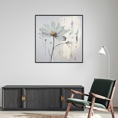 Umetnička slika ​Pastelni cvet II na platnu - NS Canvas Shop