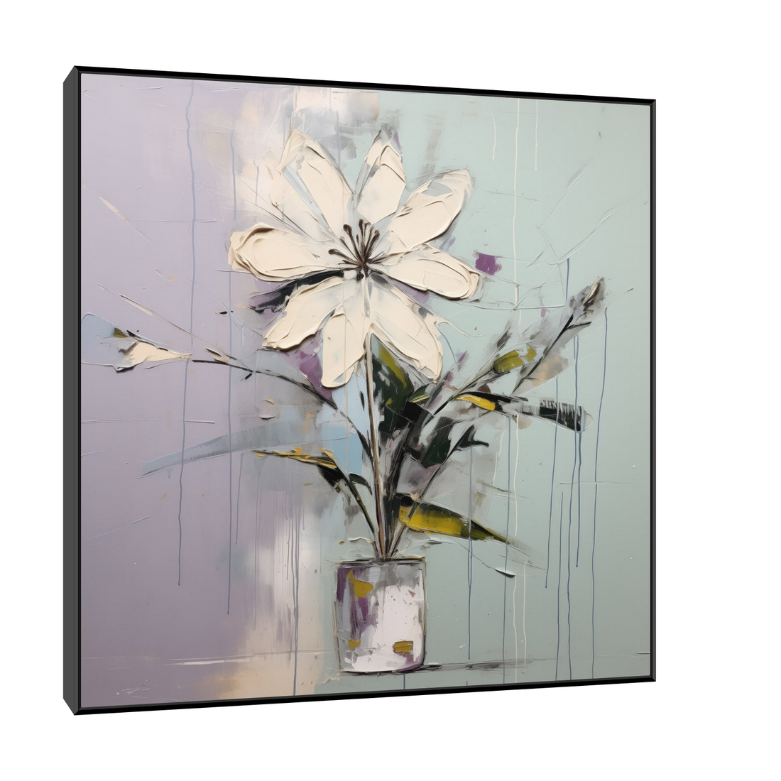 Umetnička slika ​Pastelni cvet III na platnu - NS Canvas Shop