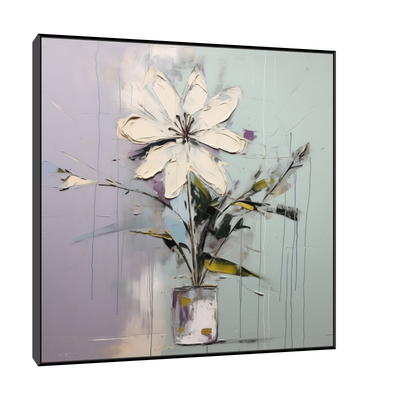 Umetnička slika ​Pastelni cvet III na platnu - NS Canvas Shop