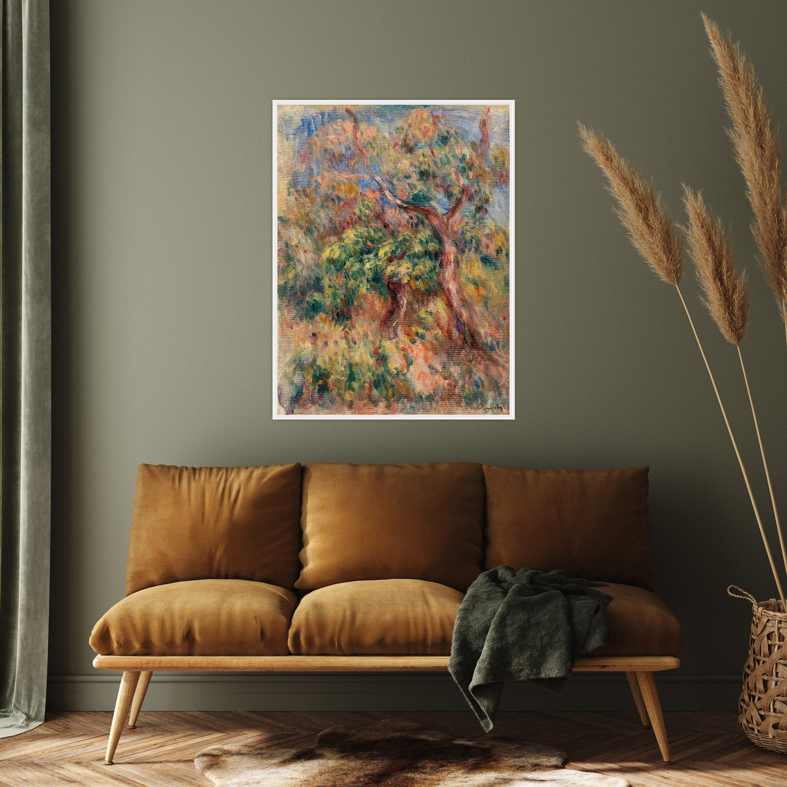 Umetnička slika ​Paysage, Pierre-Auguste Renoir na platnu - NS Canvas Shop