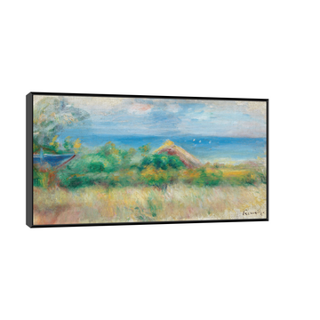 Umetnička slika ​Paysage avec fond de mer, Pierre-Auguste Renoir na platnu - NS Canvas Shop