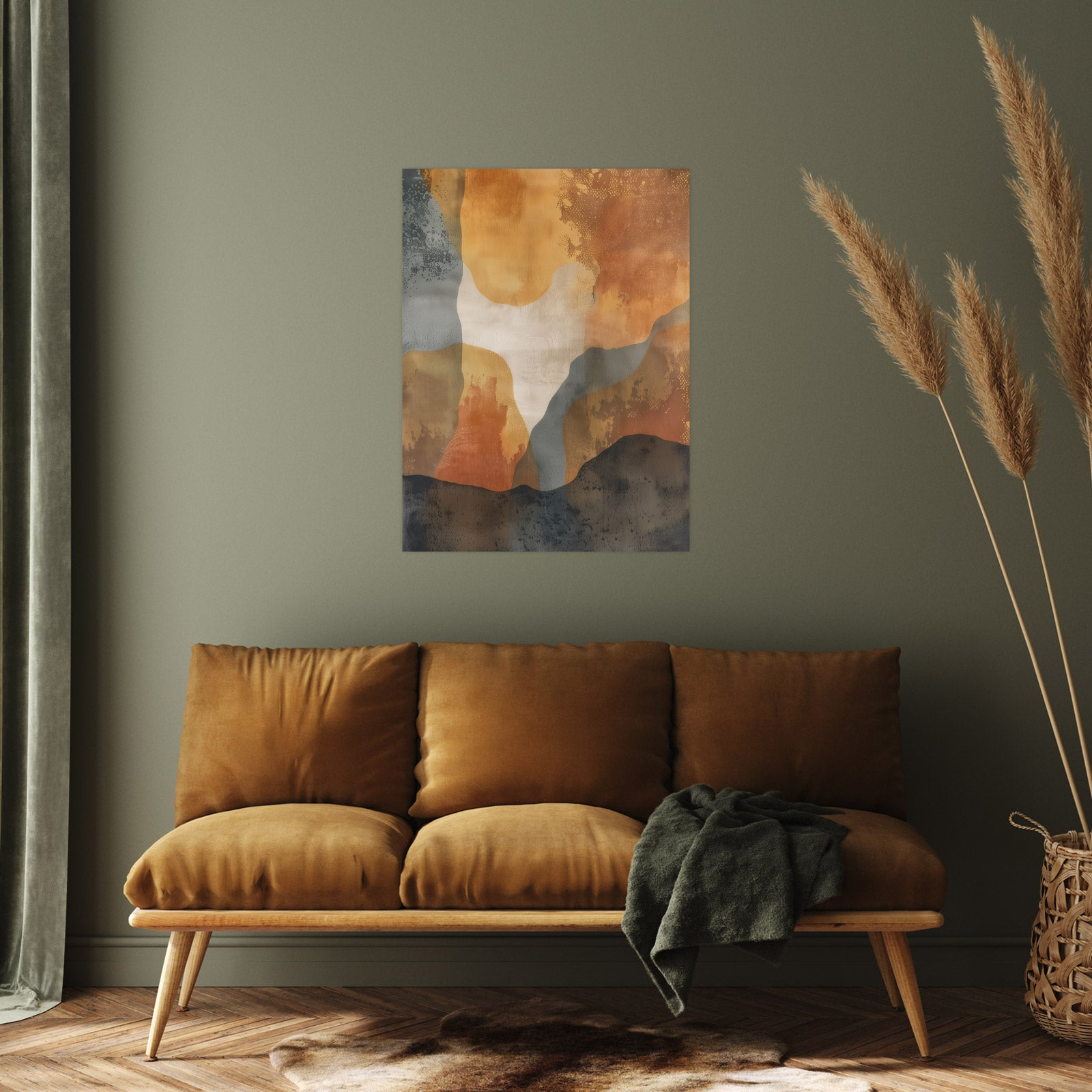 Umetnička slika ​Planine na platnu - NS Canvas Shop