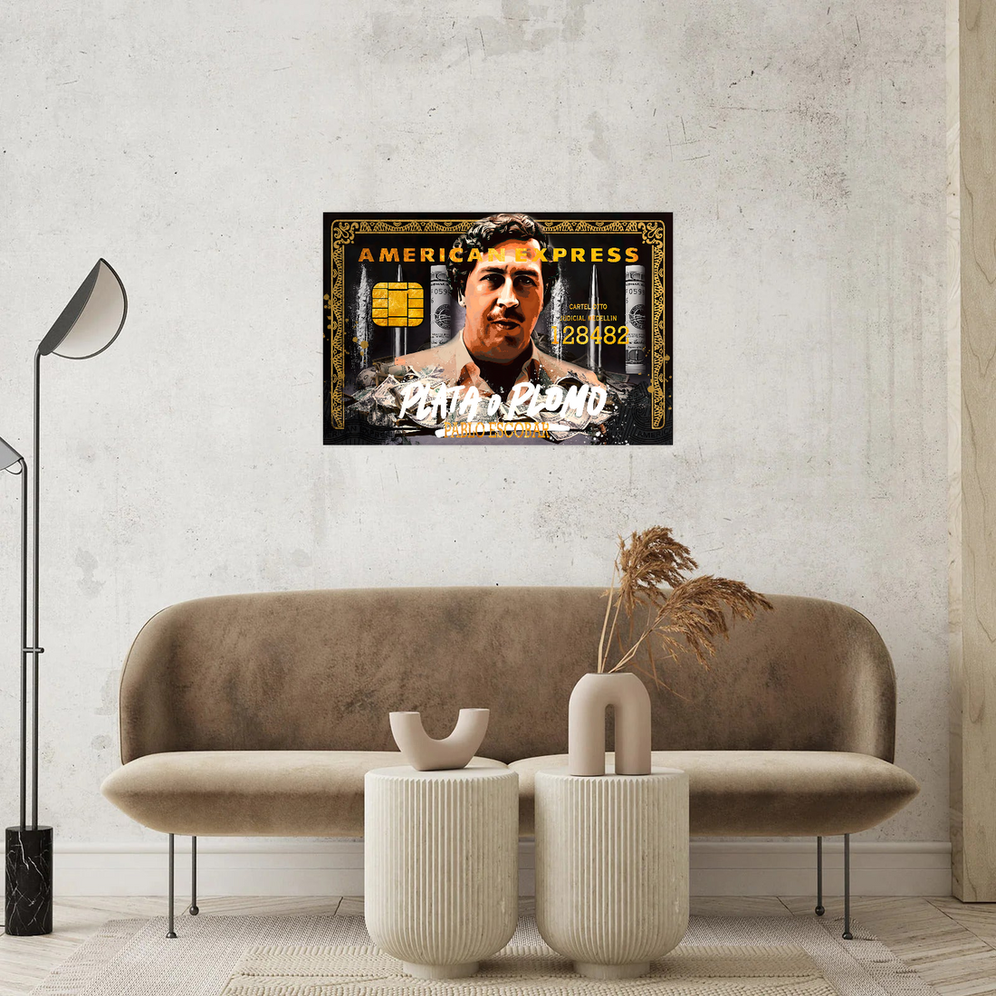 Plata o Plomo – American Express Pop Art Edition