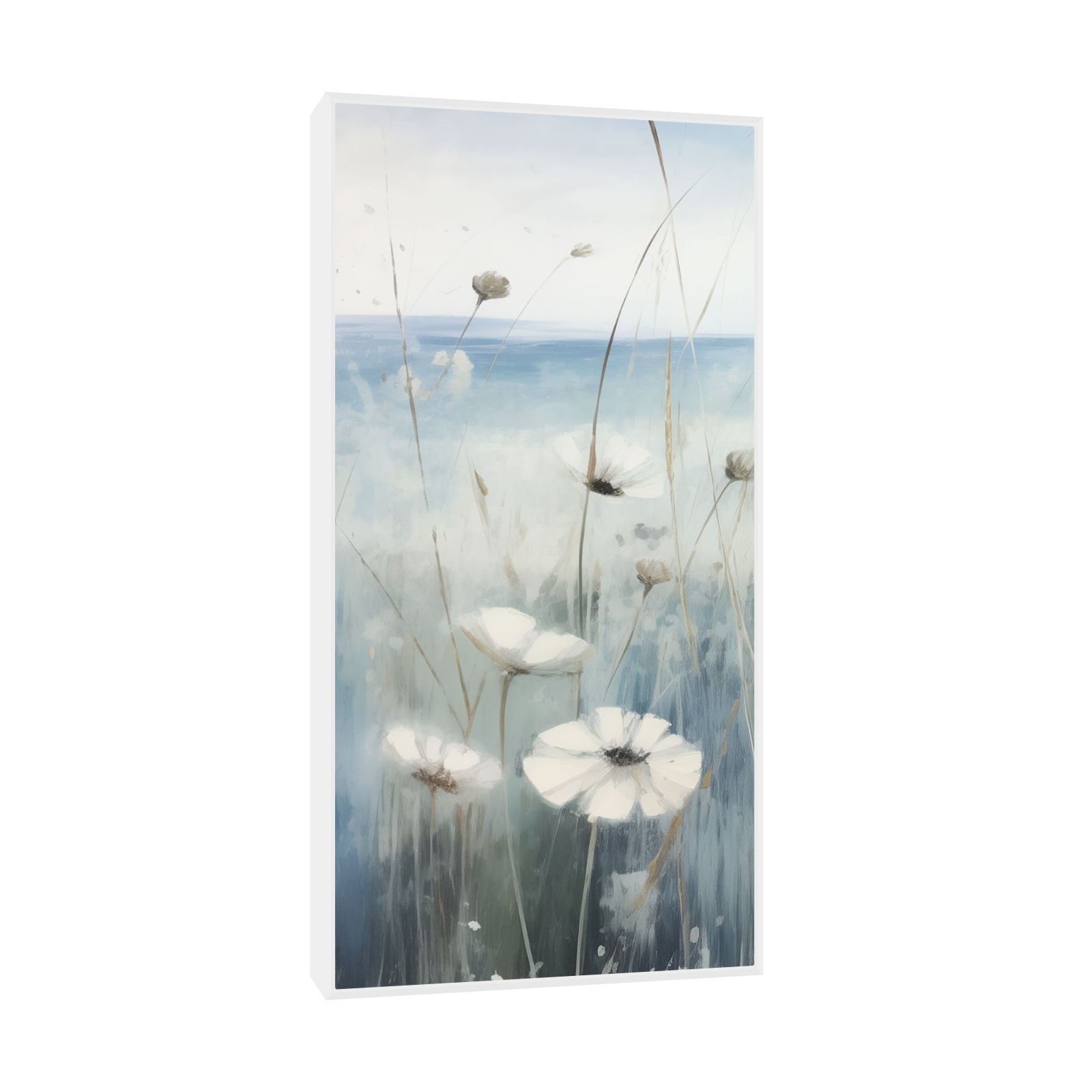 Umetnička slika ​Plava harmonija na platnu - NS Canvas Shop