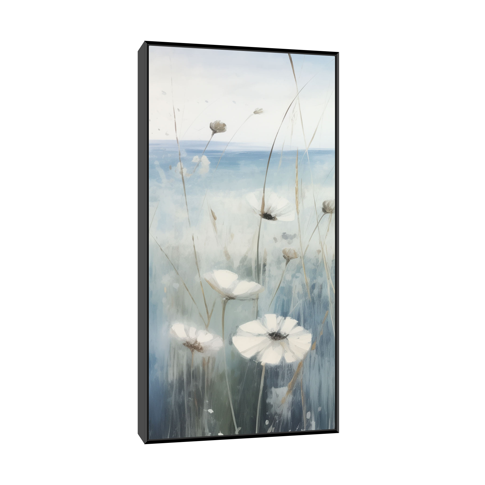 Umetnička slika ​Plava harmonija na platnu - NS Canvas Shop