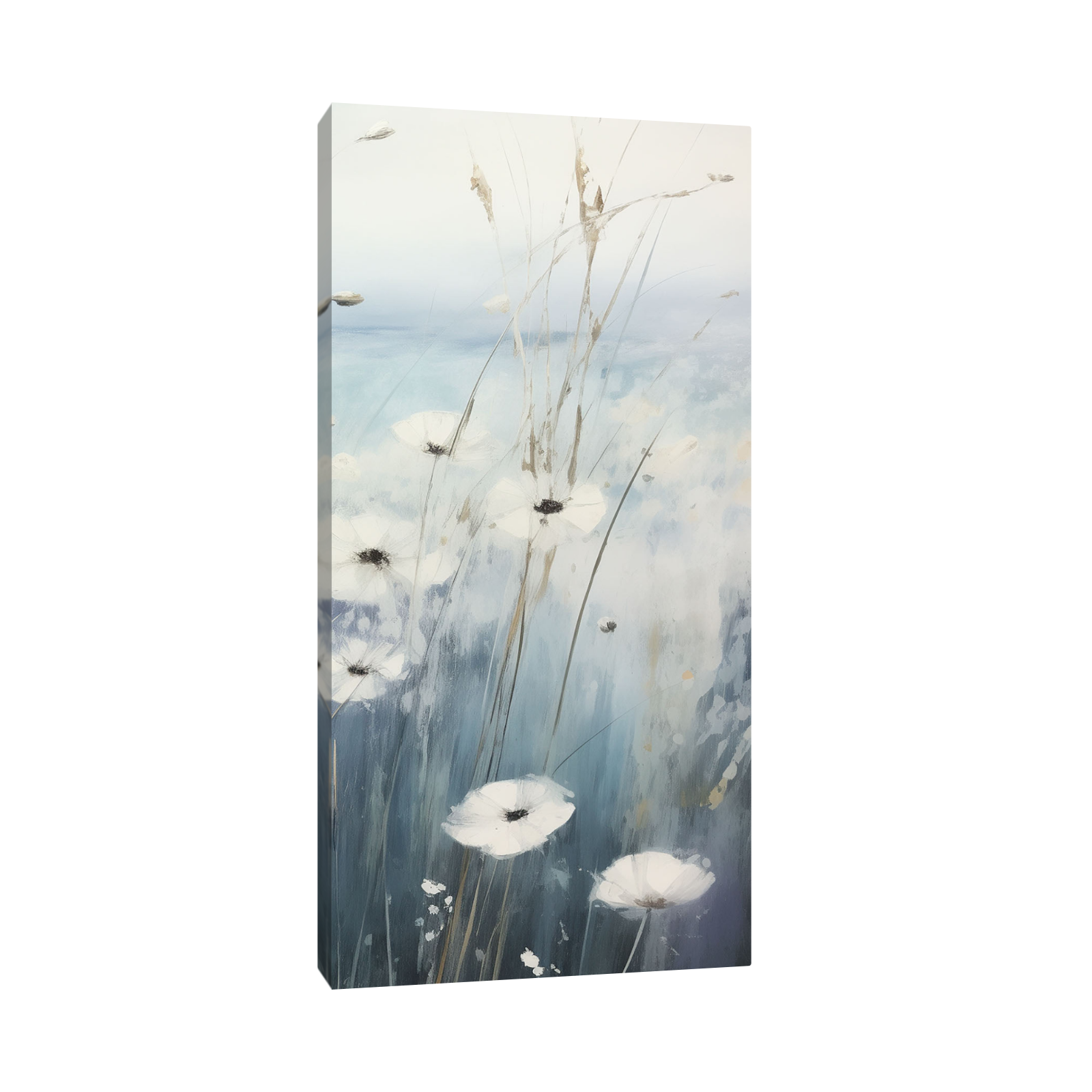 Umetnička slika ​Plava harmonija III na platnu - NS Canvas Shop