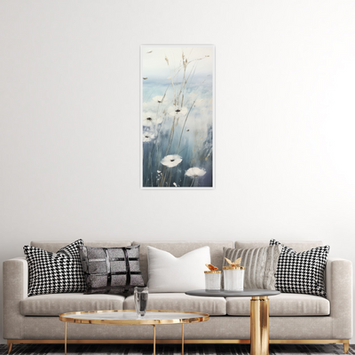 Umetnička slika ​Plava harmonija III na platnu - NS Canvas Shop
