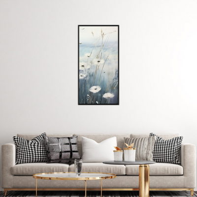 Umetnička slika ​Plava harmonija III na platnu - NS Canvas Shop