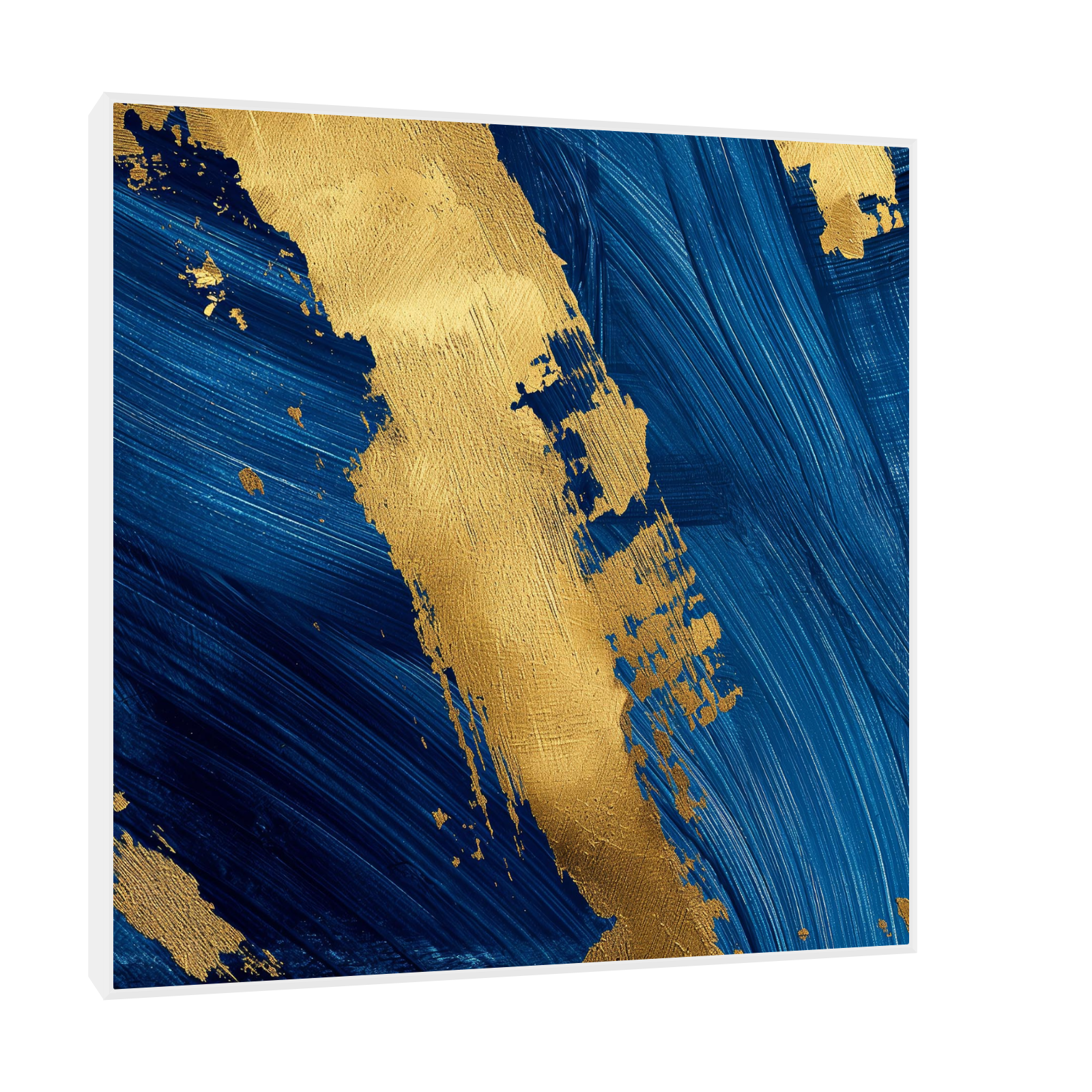 Umetnička slika ​Plava mašta na platnu - NS Canvas Shop