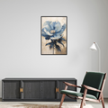 Umetnička slika ​Plavi cvet  II na platnu - NS Canvas Shop