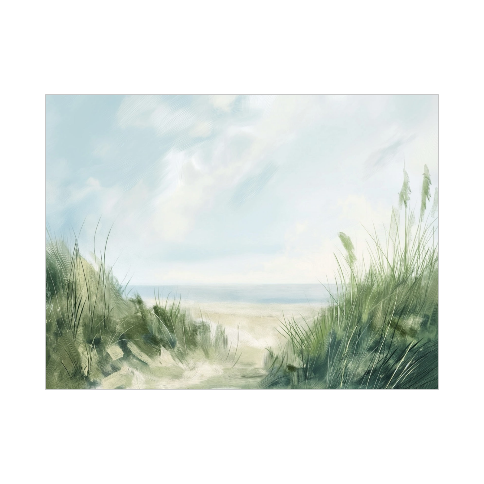 Umetnička slika ​Plaža na platnu - NS Canvas Shop