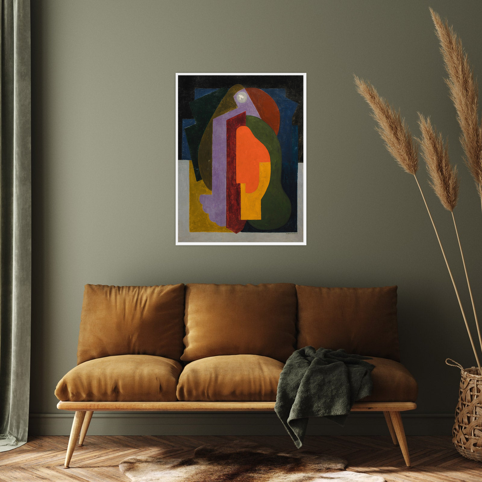 Umetnička slika ​Poème onirique, Albert Gleizes na platnu - NS Canvas Shop