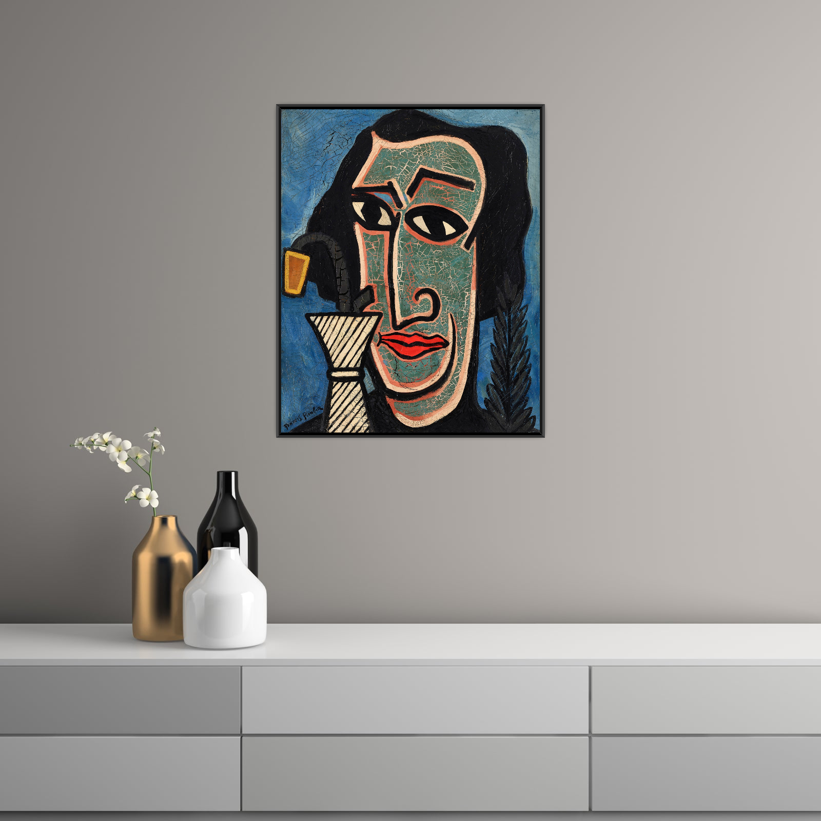 Umetnička slika ​Poète espagnol, Francis Picabia na platnu - NS Canvas Shop