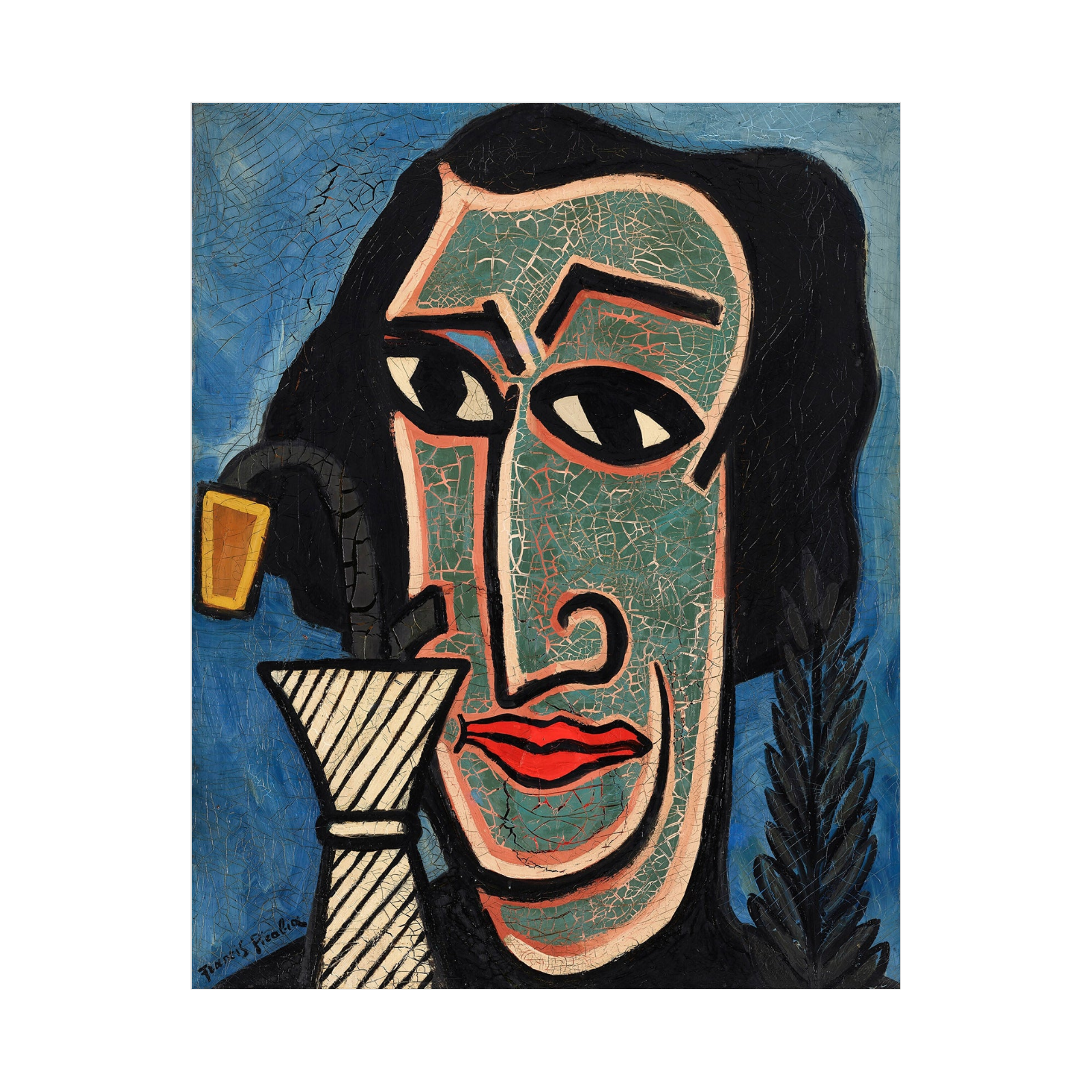 Umetnička slika ​Poète espagnol, Francis Picabia na platnu - NS Canvas Shop