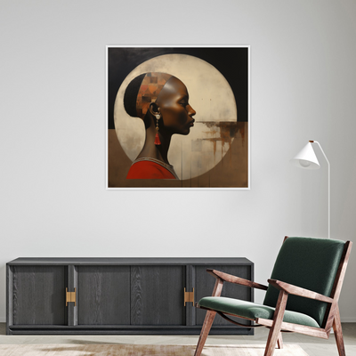 Umetnička slika ​Pogled na platnu - NS Canvas Shop