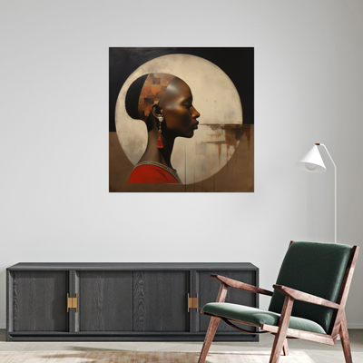Umetnička slika ​Pogled na platnu - NS Canvas Shop