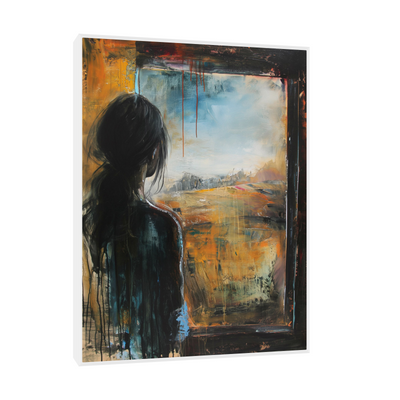Umetnička slika ​Pogled u daljinu na platnu - NS Canvas Shop