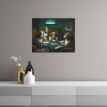 Umetnička slika ​Poker Game, Cassius Marcellus Coolidge na platnu - NS Canvas Shop