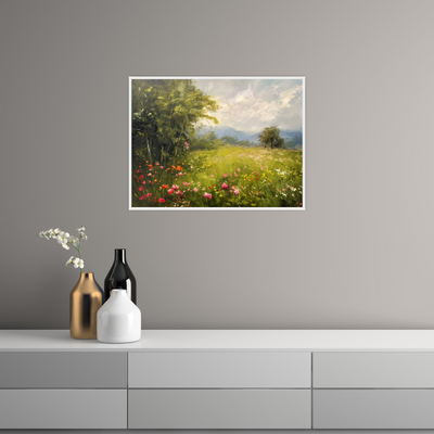 Umetnička slika ​Poljana na platnu - NS Canvas Shop