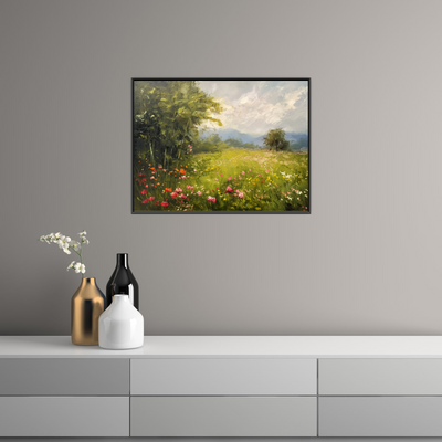 Umetnička slika ​Poljana na platnu - NS Canvas Shop