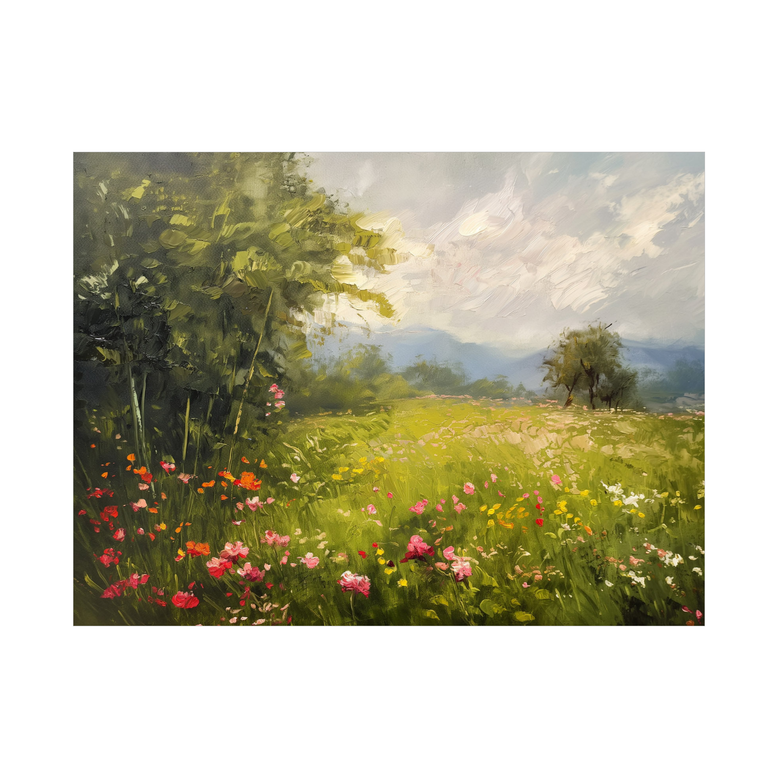 Umetnička slika ​Poljana na platnu - NS Canvas Shop