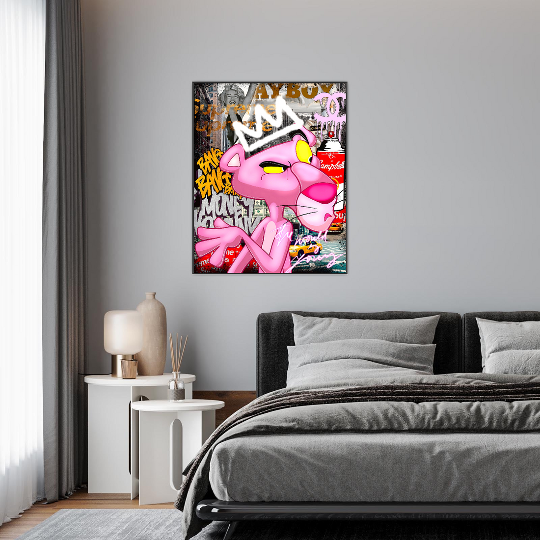 Pop Art Pink Panther