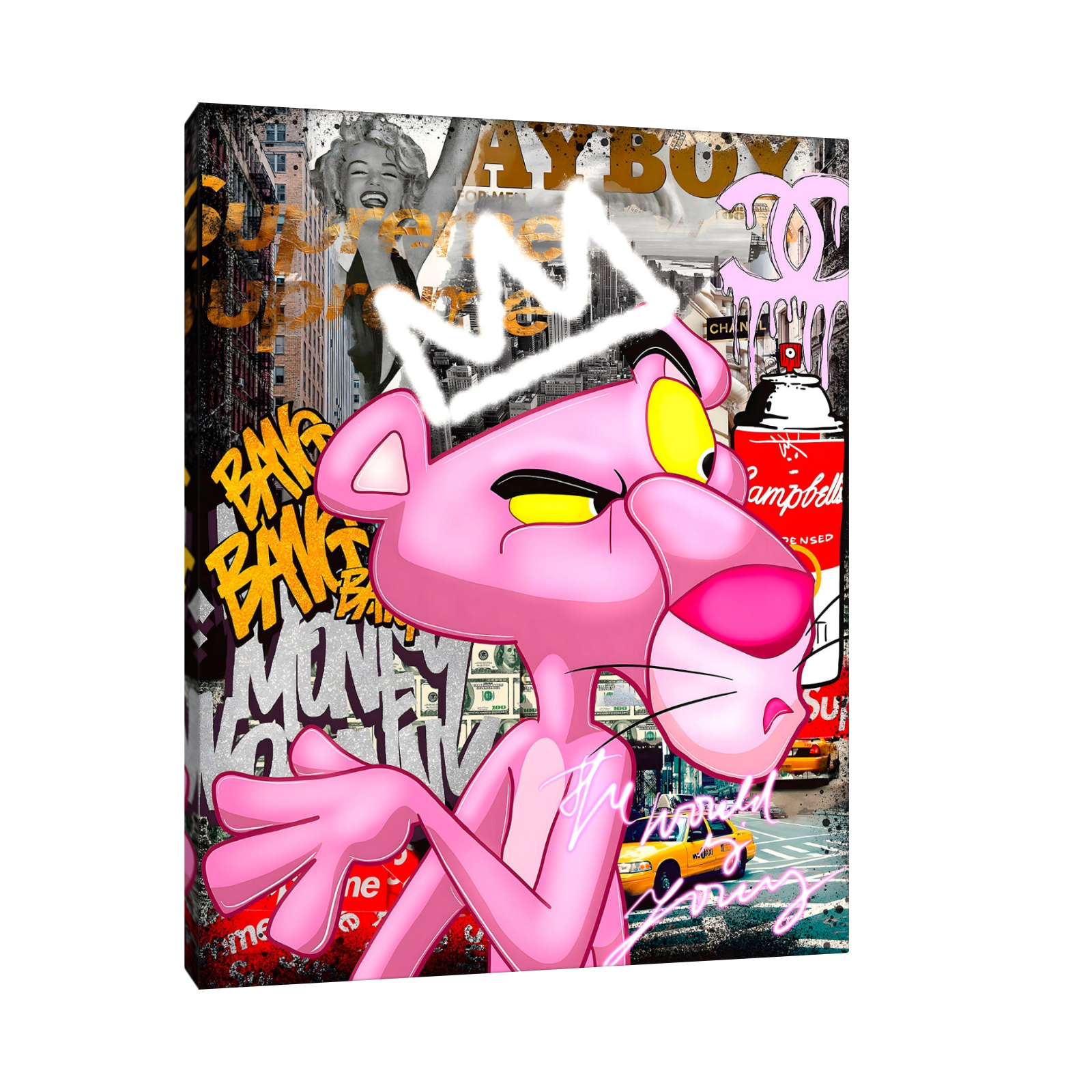 Pop Art Pink Panther