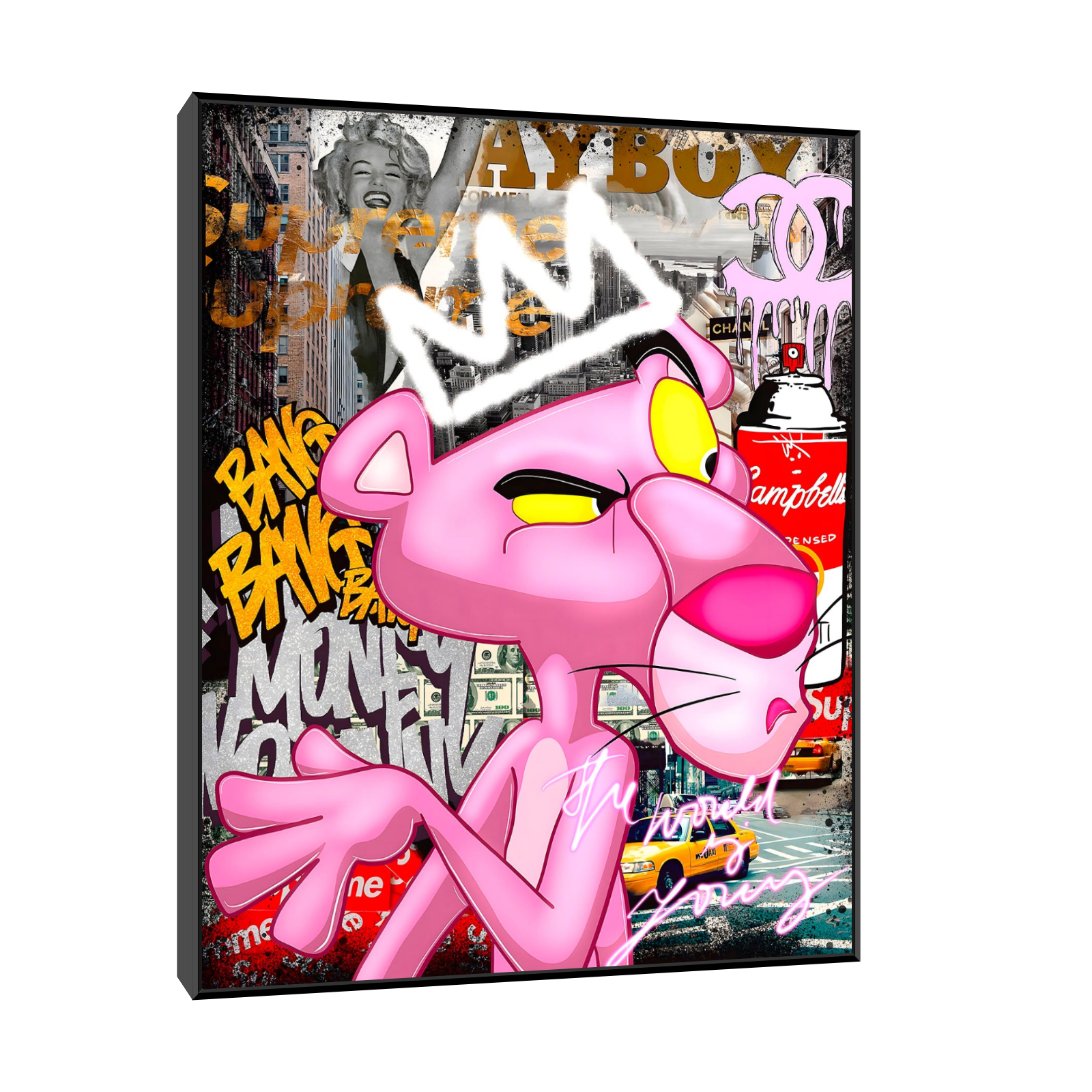 Pop Art Pink Panther