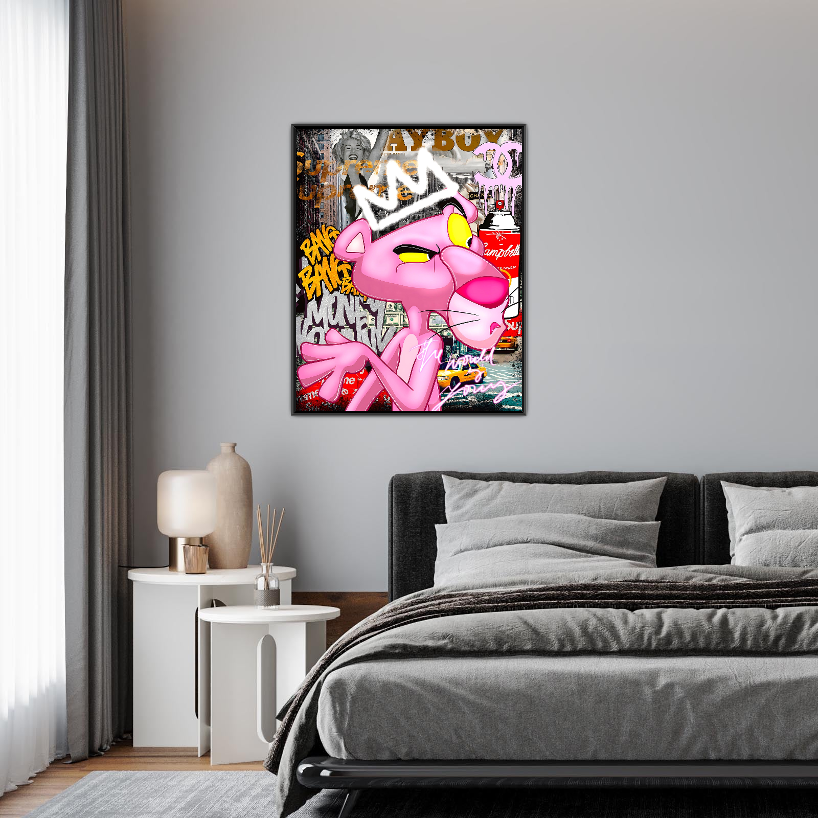 Pop Art Pink Panther
