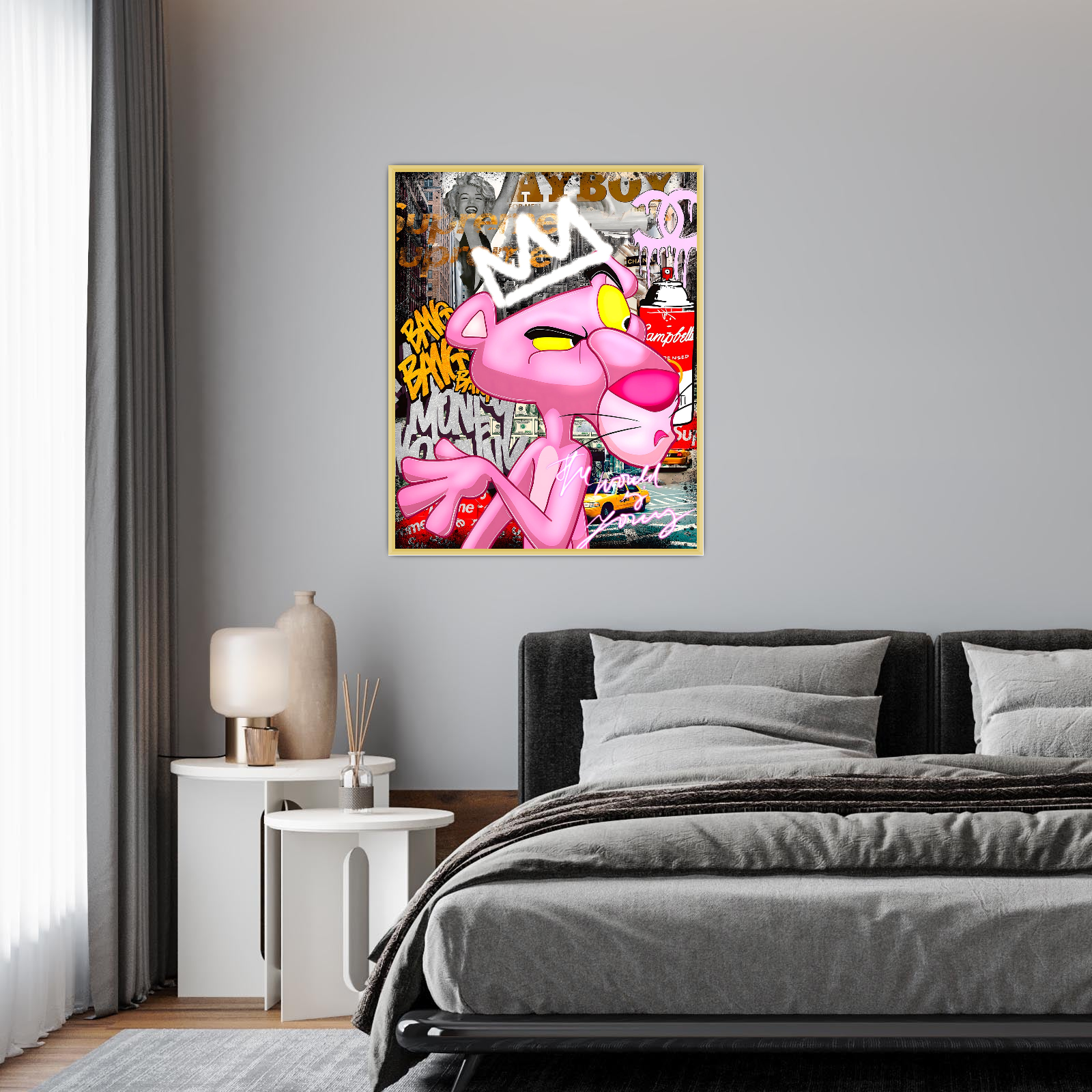 Pop Art Pink Panther