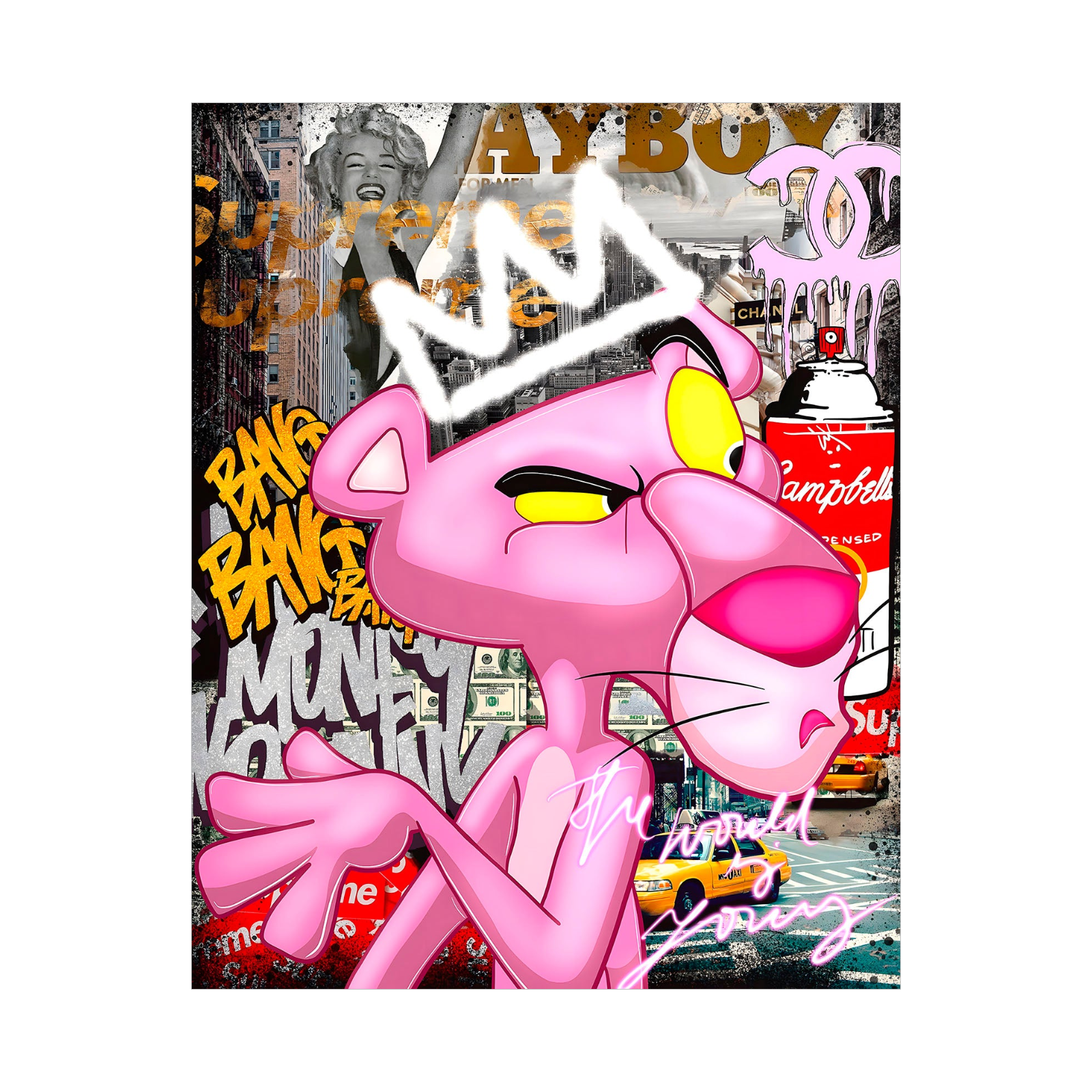Pop Art Pink Panther