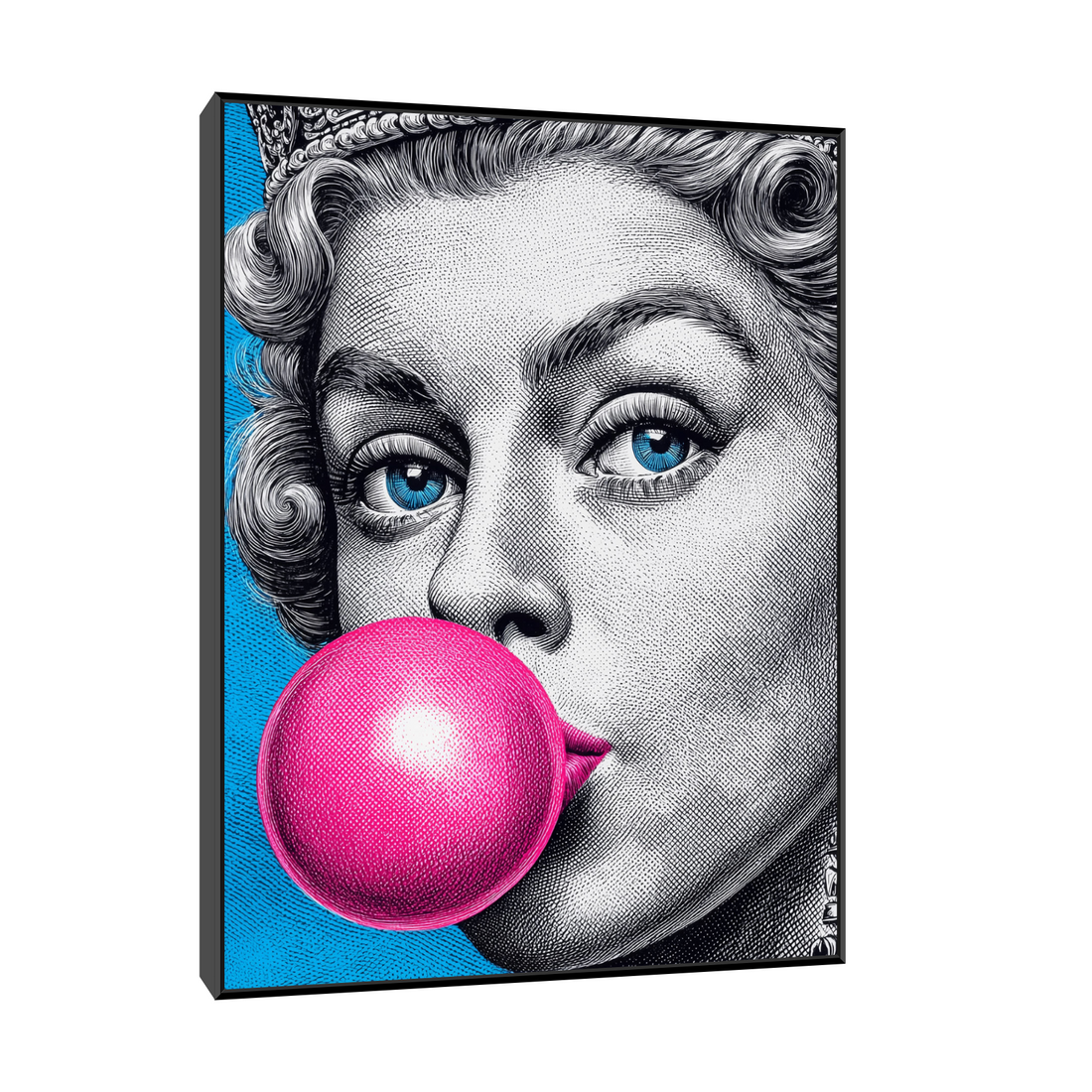 Pop Art kraljica sa žvakom