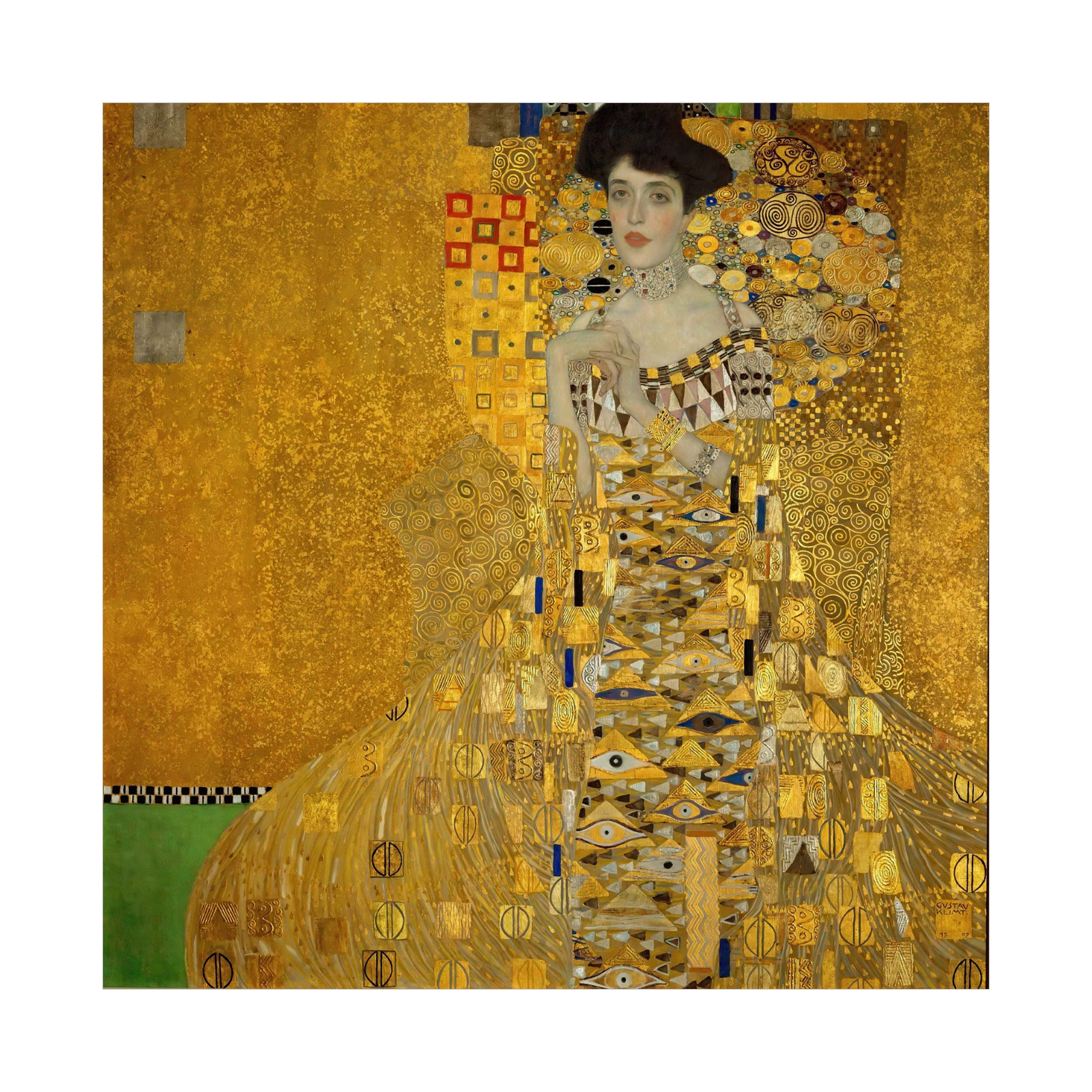 Umetnička slika ​Portrait of Adele Bloch-Bauer I, Gustav Klimt na platnu - NS Canvas Shop