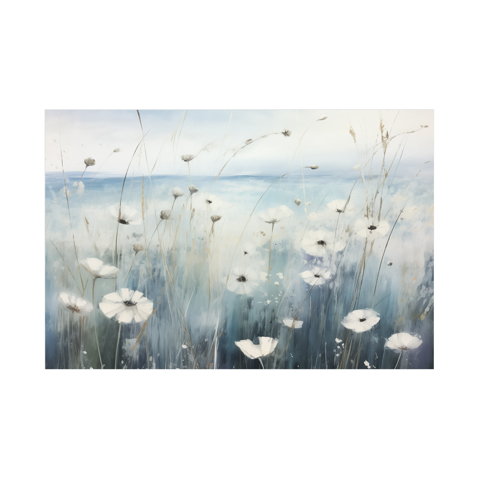 Umetnička slika ​Pored mora na platnu - NS Canvas Shop