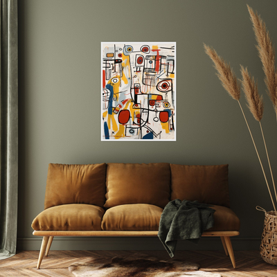 Umetnička slika ​Posveta II na platnu - NS Canvas Shop