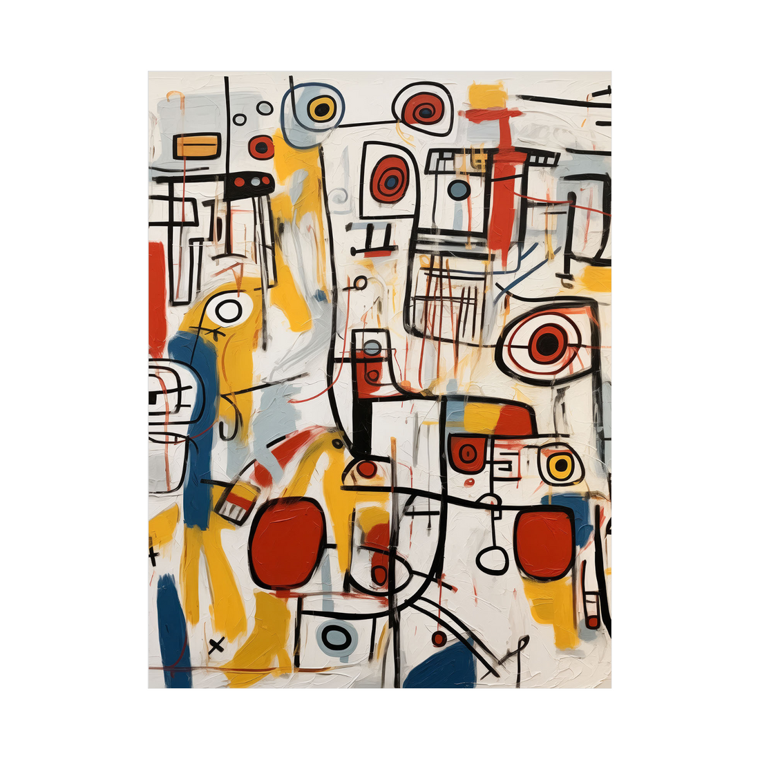 Umetnička slika ​Posveta II na platnu - NS Canvas Shop