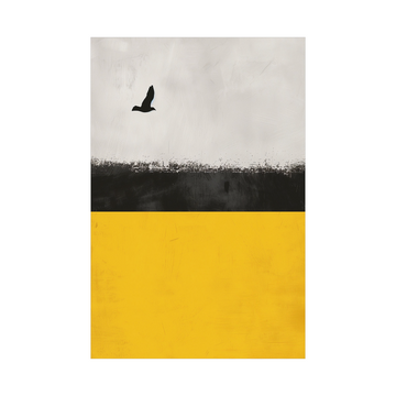 Umetnička slika ​Ptica II na platnu - NS Canvas Shop
