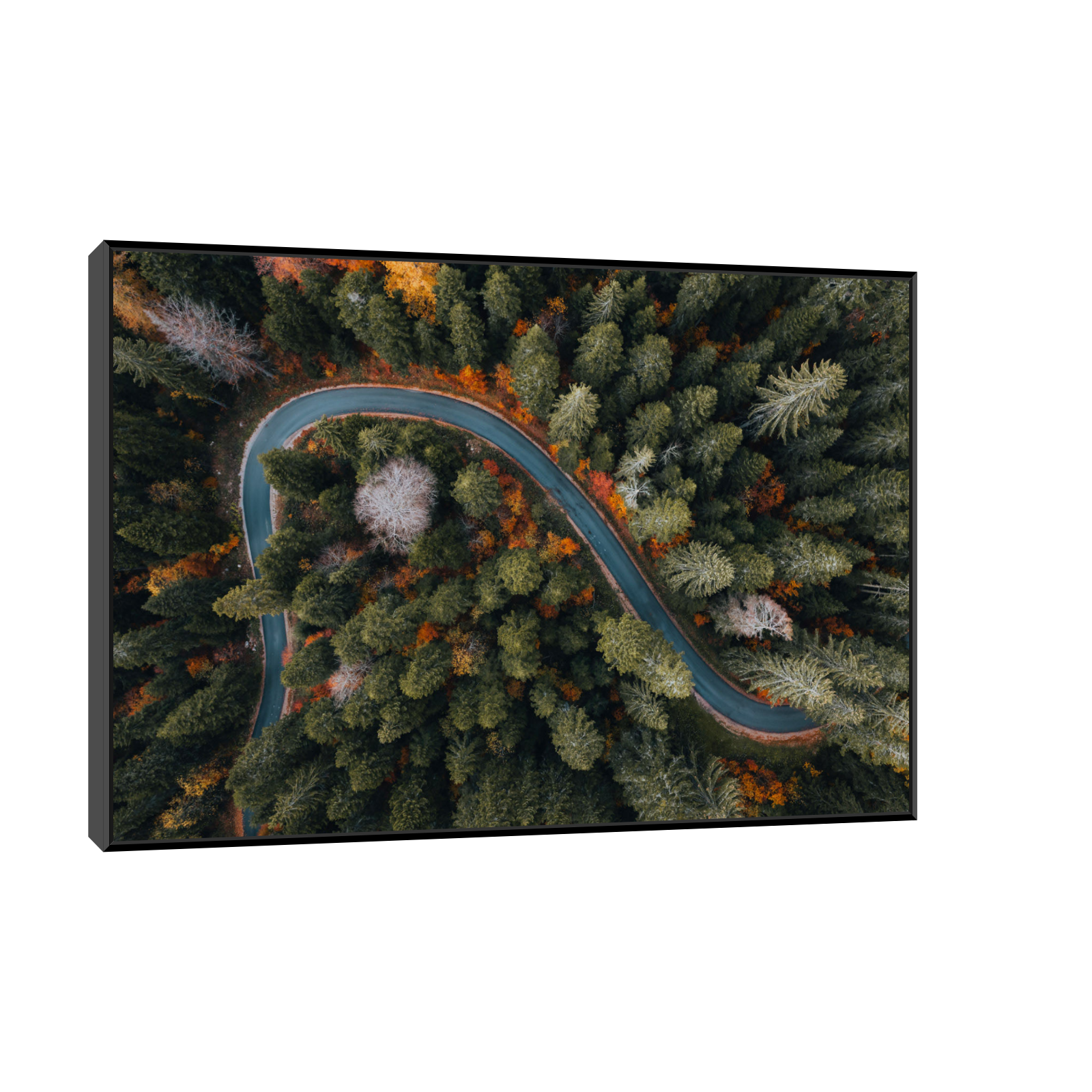 Umetnička slika ​Put sa visine II na platnu - NS Canvas Shop