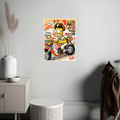 Racing Homer – Pop Art Moto Edition