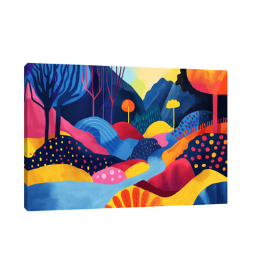 Umetnička slika ​Rapsodija na platnu - NS Canvas Shop