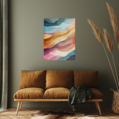 Umetnička slika ​Rapsodija Boja na platnu - NS Canvas Shop