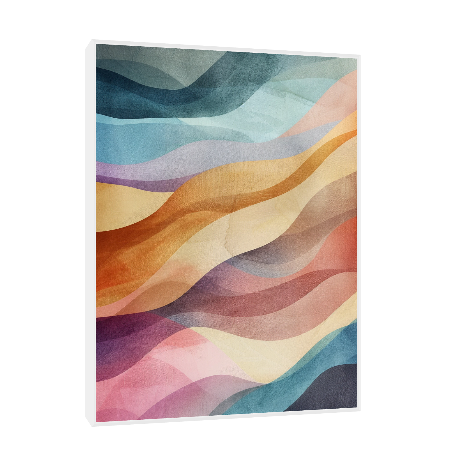 Umetnička slika ​Rapsodija Boja na platnu - NS Canvas Shop