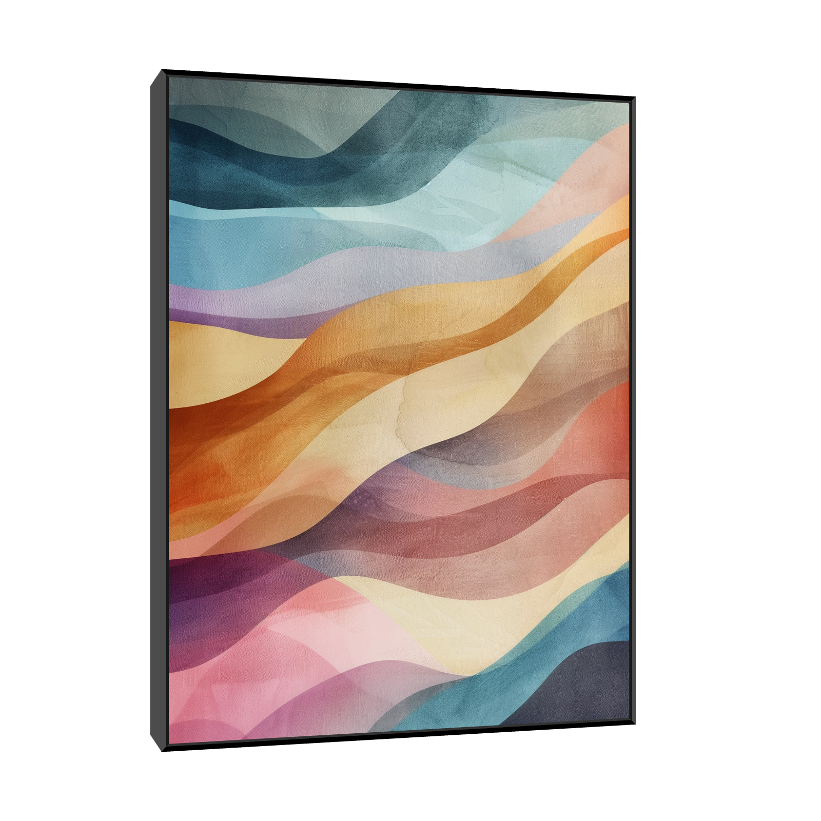Umetnička slika ​Rapsodija Boja na platnu - NS Canvas Shop