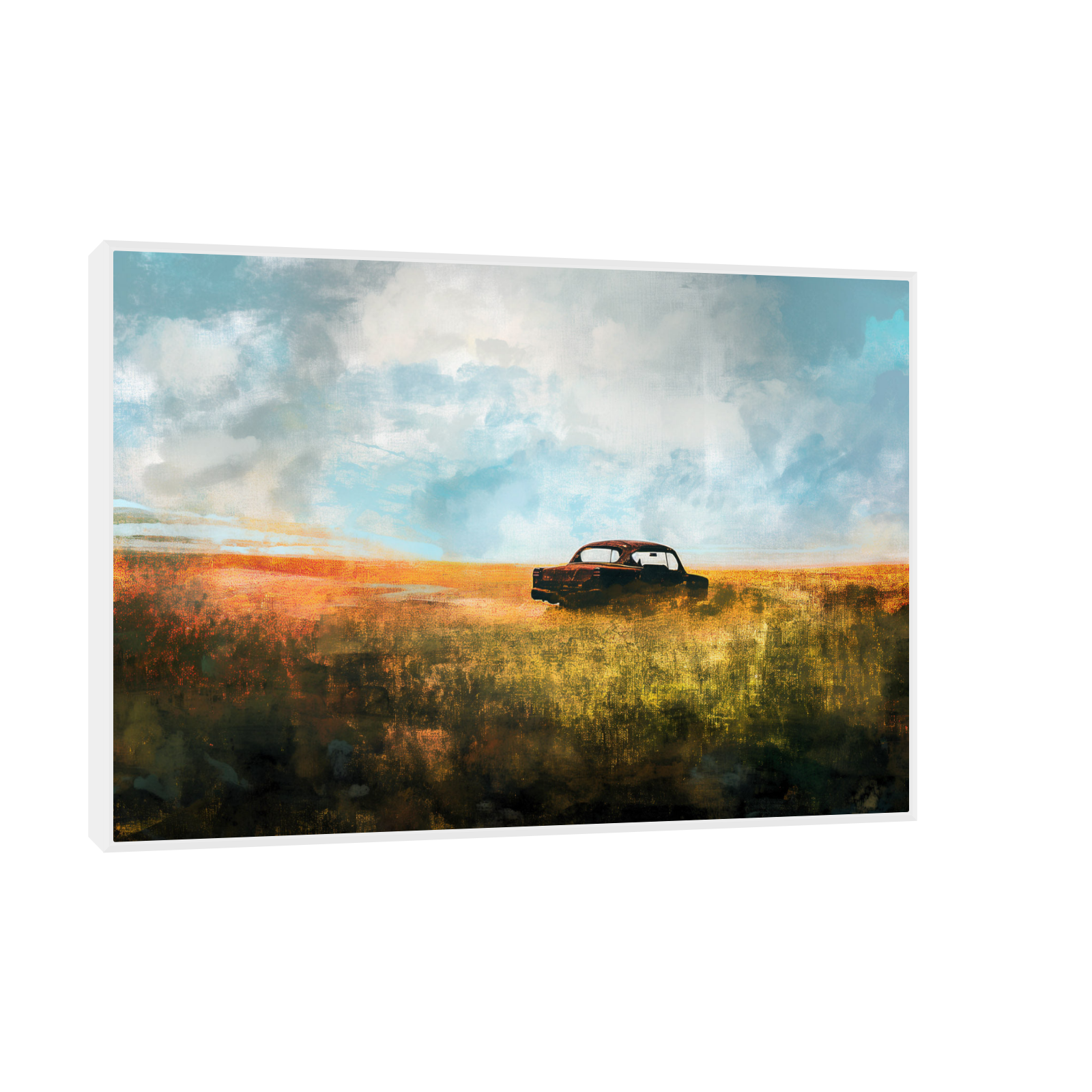 Umetnička slika ​Ravnica na platnu - NS Canvas Shop